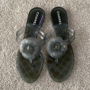 Chanel Camellia sandals 🩴
